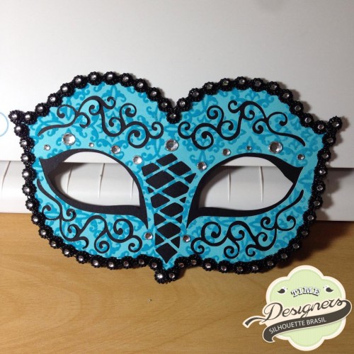 Arquivos de Carnaval para Silhouette - máscaras de carnaval rendada