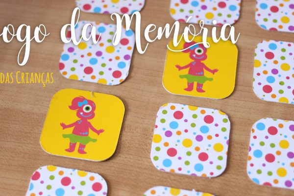 Lembrancinha para Festa Infantil – Jogo da Memória