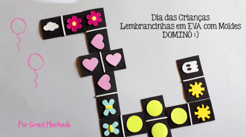 DIY - Faça você mesmo - Jogo de dominó de rimas - Consciência