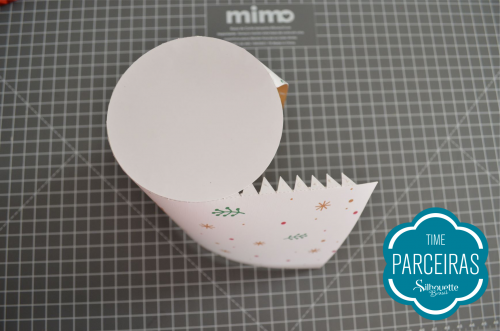 Caixa para Mini Panetone - Molde Grátis - decoração de natal