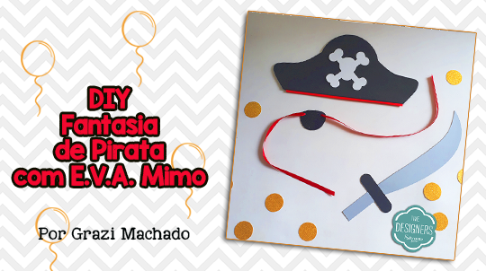 DIY Fantasia de Pirata – Moldes Grátis