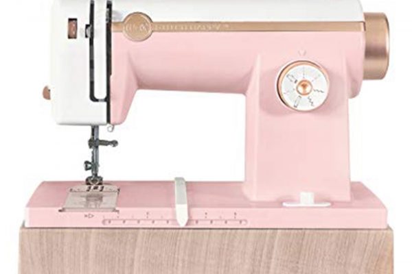 Máquina Costura Pink Stitch Happy Papel Tecido We R