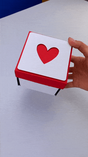 DIY - Caixa Explosiva Infinita - Valentine's Day