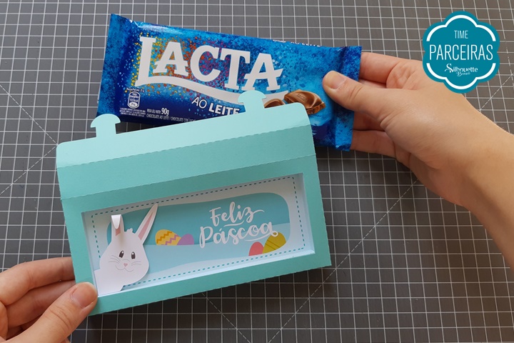 Embalagem Barra de Chocolate - Arquivo GRÁTIS de Páscoa