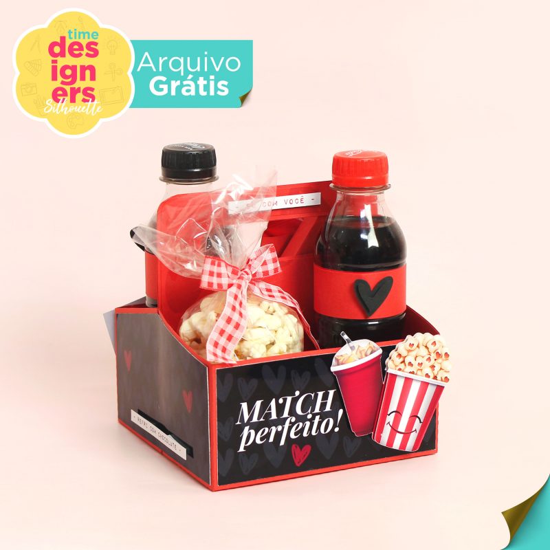 Kit Dia dos Namorados: Cinema em Casa - Arquivo GRÁTIS