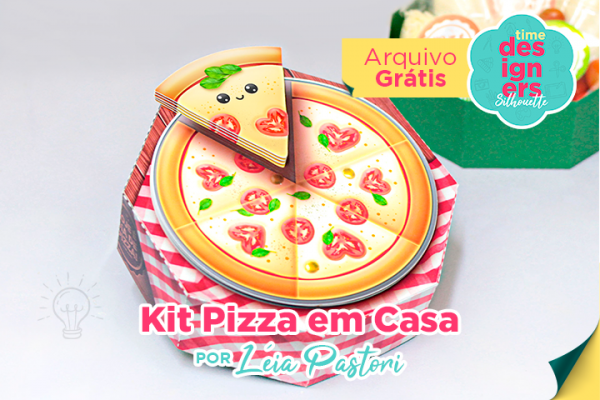 Kit Pizza em Casa – Arquivo Grátis