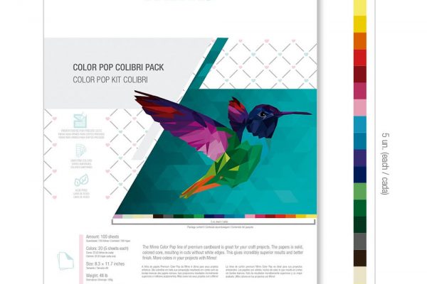 Papel color pop - Tipos de papel na papelaria personalizada