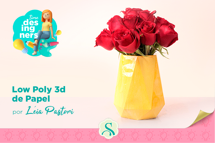 Low Poly 3D de Papel – Passo a Passo