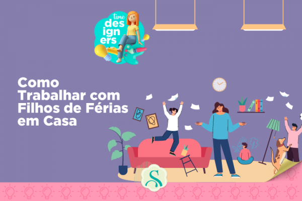 Como Trabalhar com Filhos de Férias em Casa? Seu Negócio Silhouette