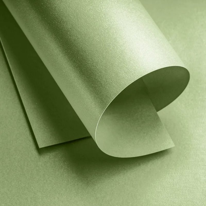 Papel Color Pop Luminous Verde Salada - Material para papelaria personalizada