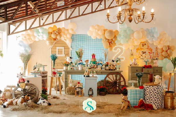 Como decorar festa de aniversário infantil - decoração de ambiente