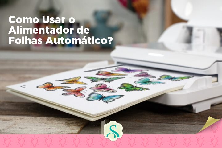 Como Usar o Alimentador de Folhas Automático?