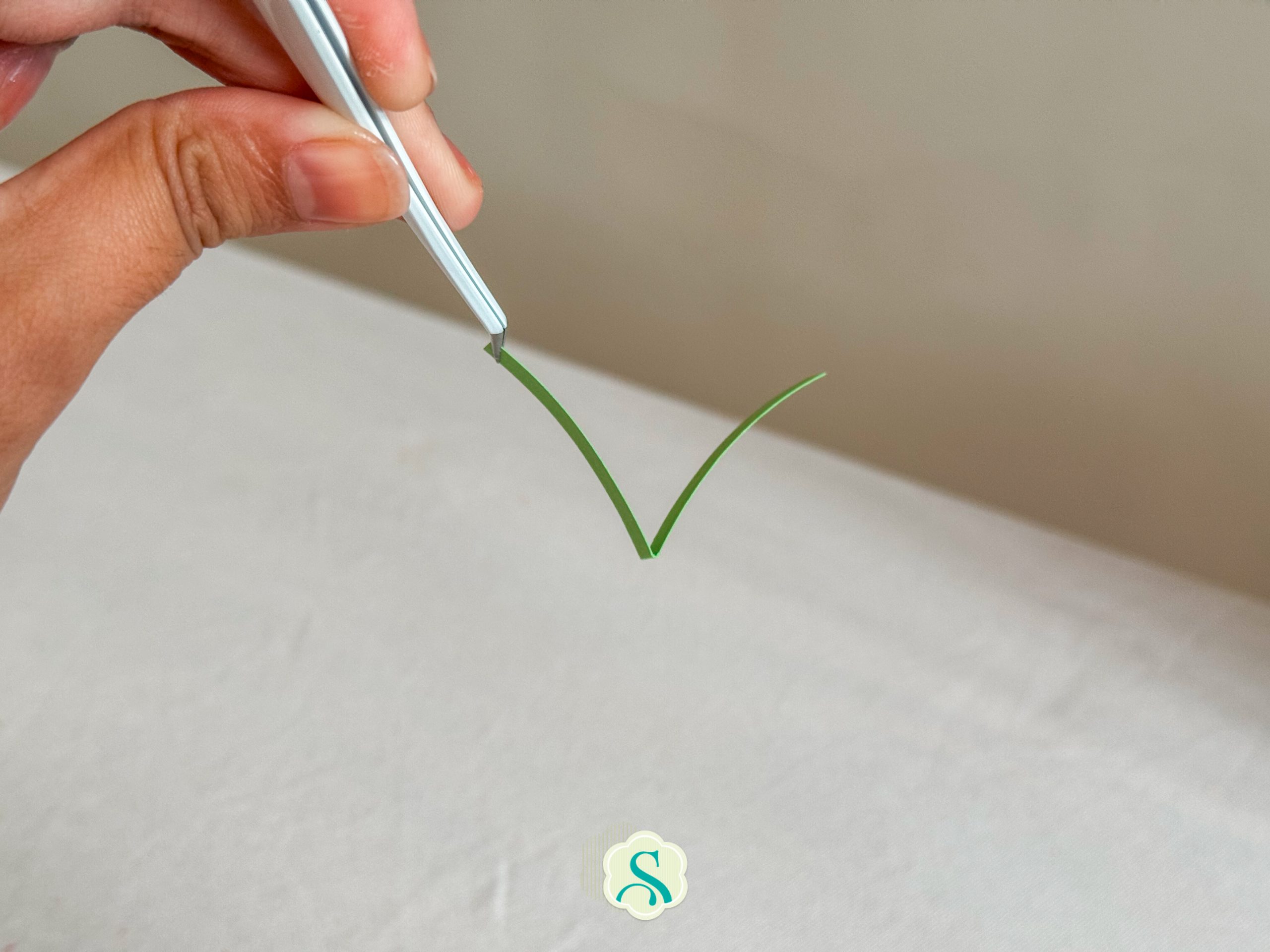tira de papel para quilling