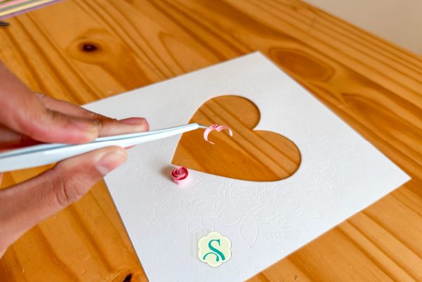 petálas para a flor do quilling