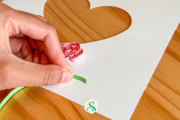 medindo tamanho do papel para o quilling