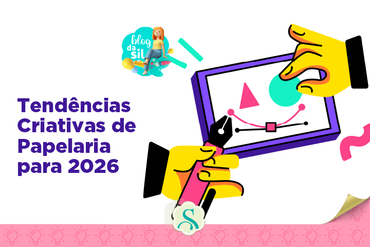 Tendências Criativas de Papelaria para 2026