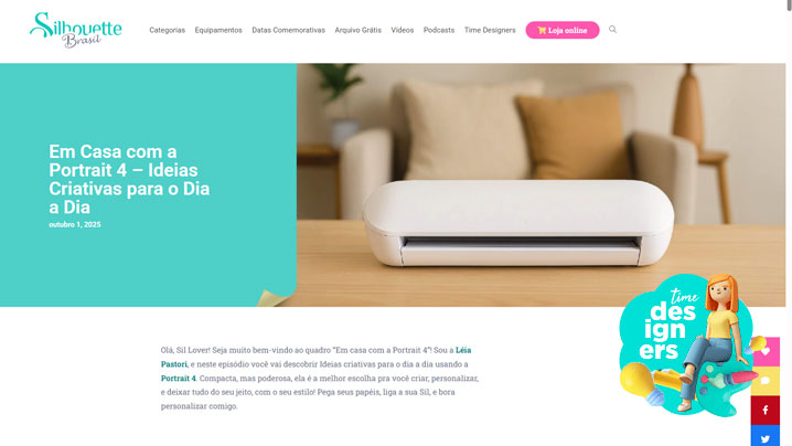 Blog Silhouette Brasil