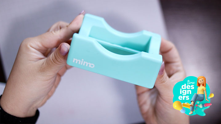 Suporte aplicador de adesivos