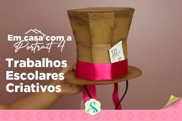 Trabalhos Escolares Criativos – Em Casa com a Portrait 4
