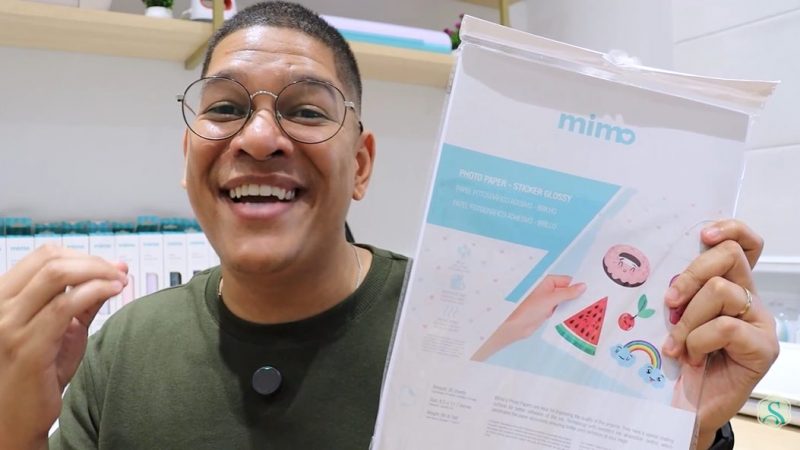 Papel Fotografico adesivo