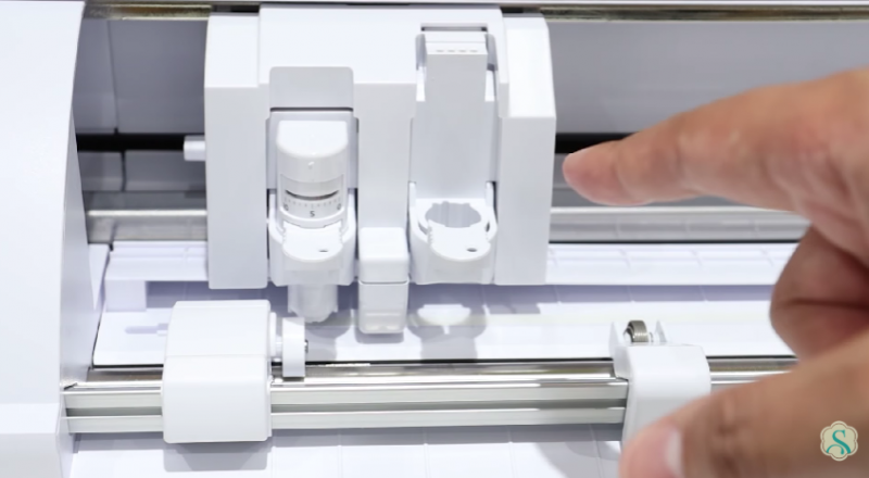 Carrinho da Silhouette Cameo 5 Alpha