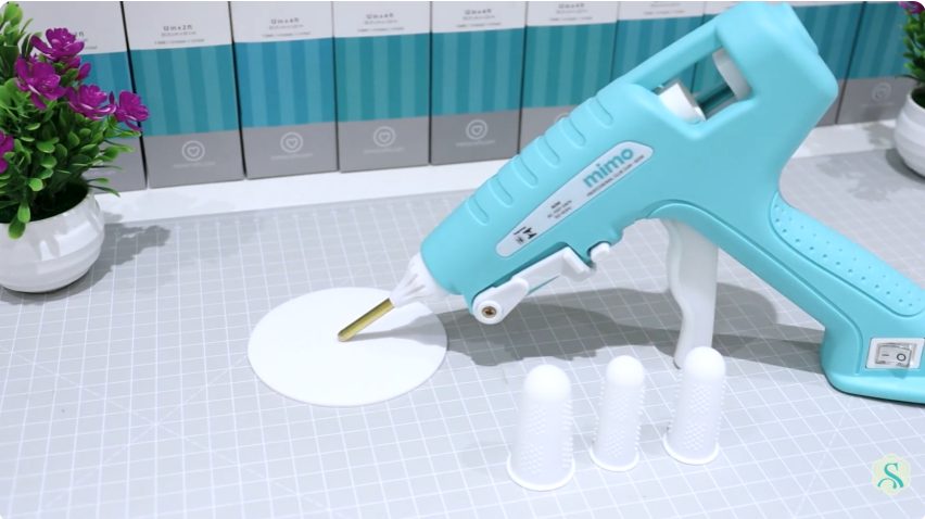 Base de Silicone para Pistola de Cola Quente