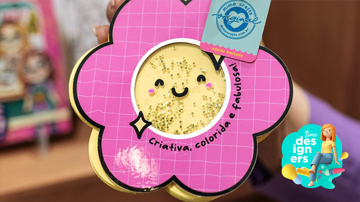 Capa de caderno feita com polaseal