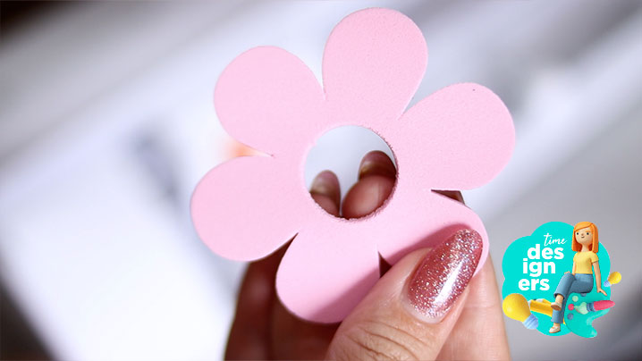 EVA recortado na Silhouette Cameo 5 Alpha