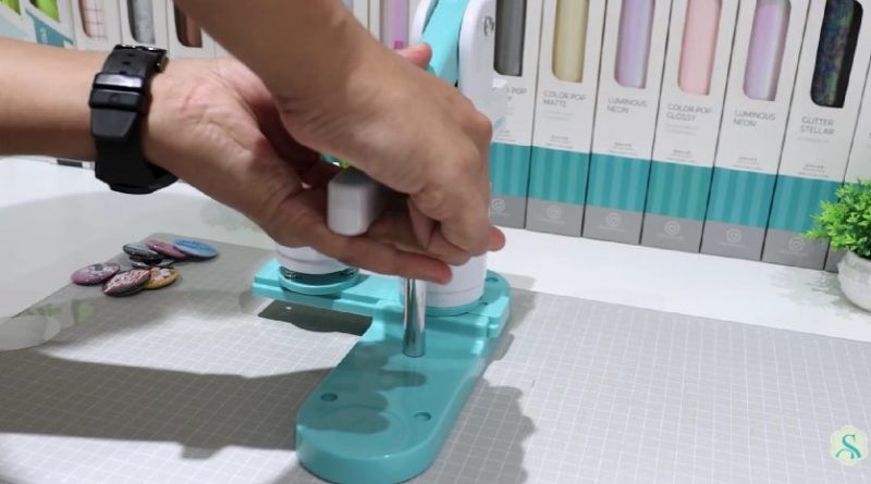 Finalizando o processo de montagem do botton