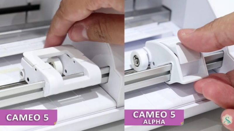 Diferença de Roletes nas Silhouettes