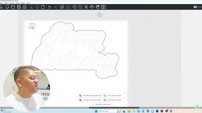 Como Cortar Papel Laminado na Silhouette?