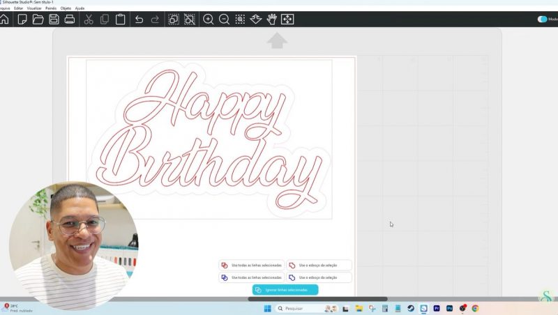 Como Cortar Papel Laminado na Silhouette?