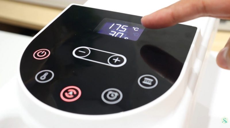 Qualidade de construção e painel digital mimo pressing pro, prensa térmica ideal para sublimação