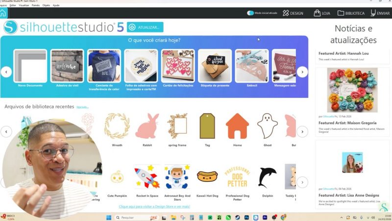 Silhouette Studio 5. Como configurar a máquina de corte Silhouette - blog